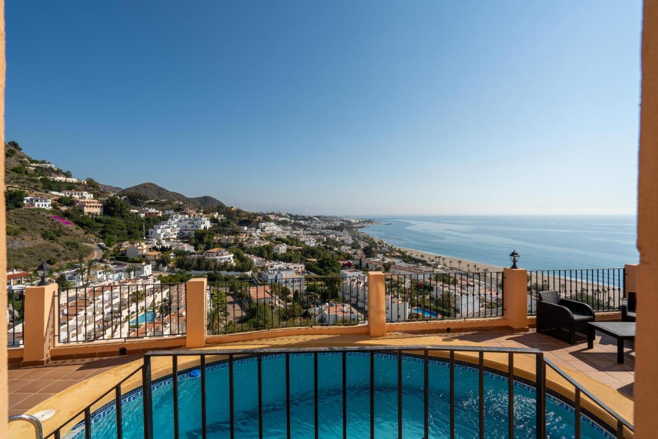Chalet Con Vistas Al Mar Y Piscina Mojácar Extérieur photo